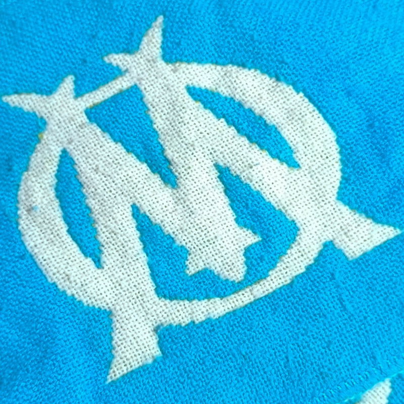 Écharpe d'occasion de l'Olympique de Marseille "OM".