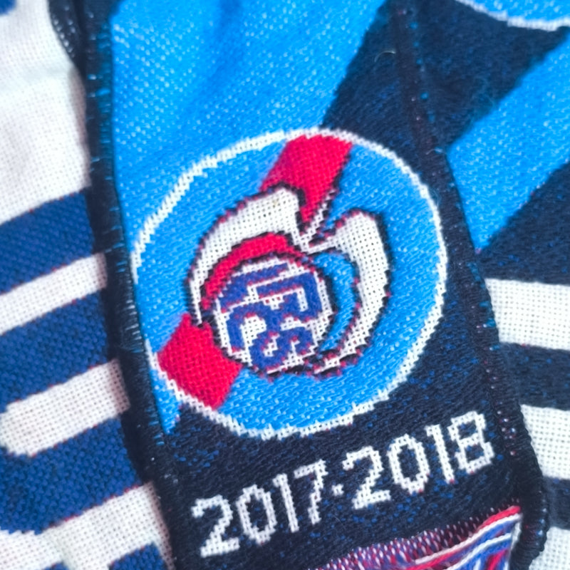 Écharpe d'occasion du Racing Club Strasbourg Alsace "Un seul amour".