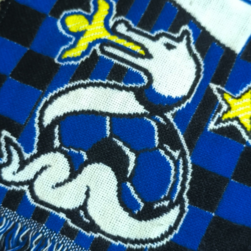 Écharpe d'occasion de l'Inter Milan "Forza Inter - Inter Campione".