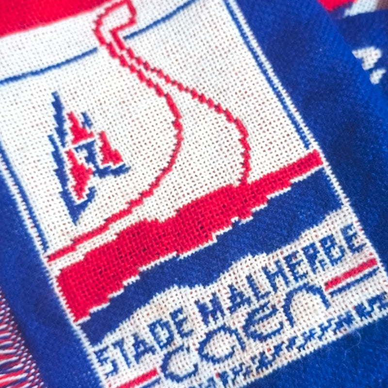 Écharpe d'occasion du Stade Malherbe de Caen "Allez Malherbe - Finale CDL 2005".