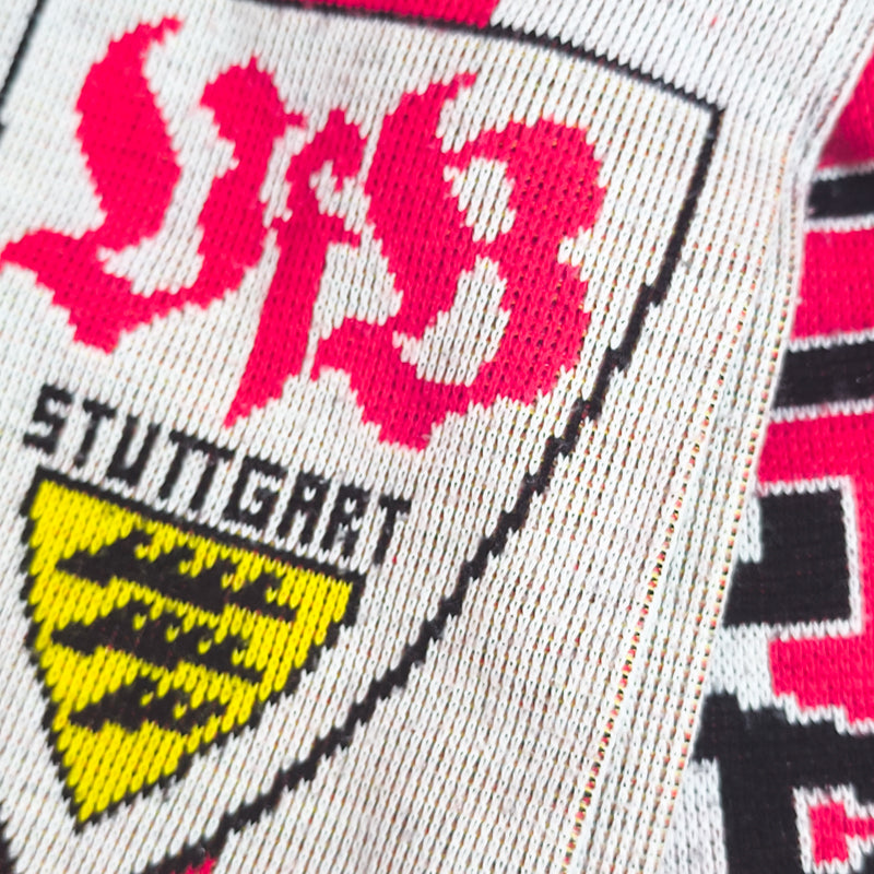 Écharpe d'occasion du VFB Stuttgart "Wir sind alles Stuttgarter jungs".