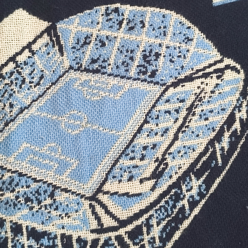 Écharpe d'occasion de l'Olympique de Marseille "Marseille Stade Vélodrome".