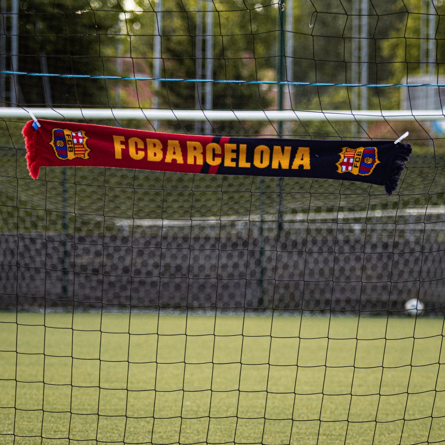Écharpe d'occasion du FC Barcelone "FC Barcelona".