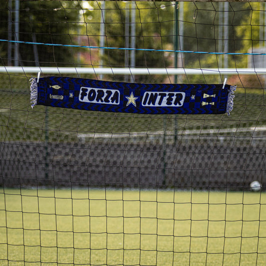 Écharpe d'occasion de l'Inter Milan "Forza Inter".