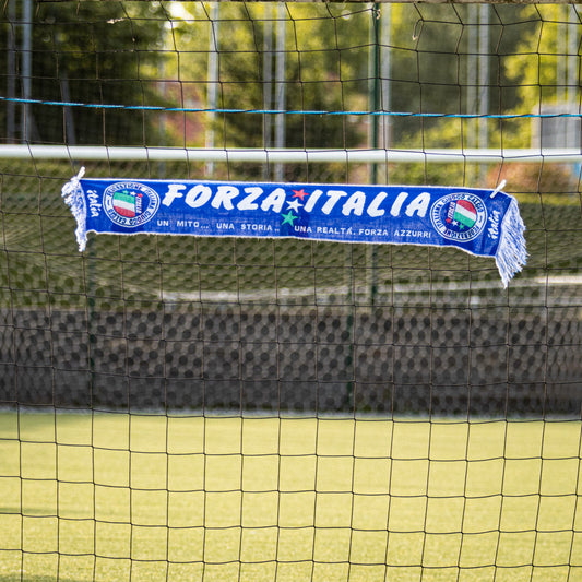 Écharpe d'occasion de l'Italie "Forza Italia".