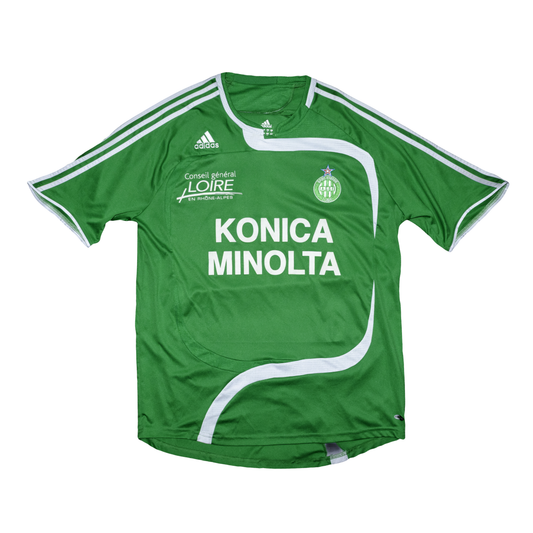 Maillot vintage ASSE Saint-Étienne domicile 2007-2008 adidas taille XL