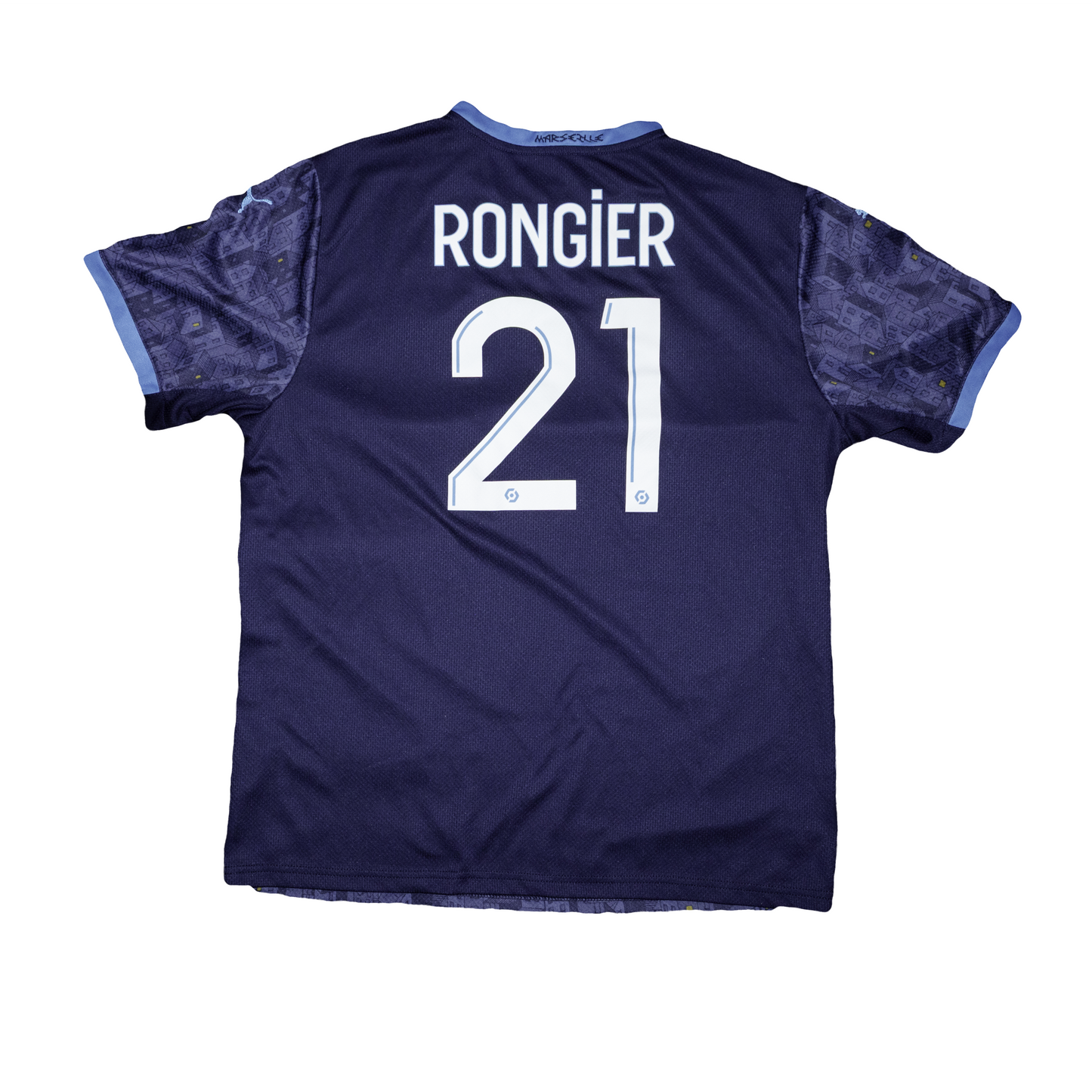 Maillot rétro OM Marseille extérieur Rongier 21 2020-2021 puma taille L