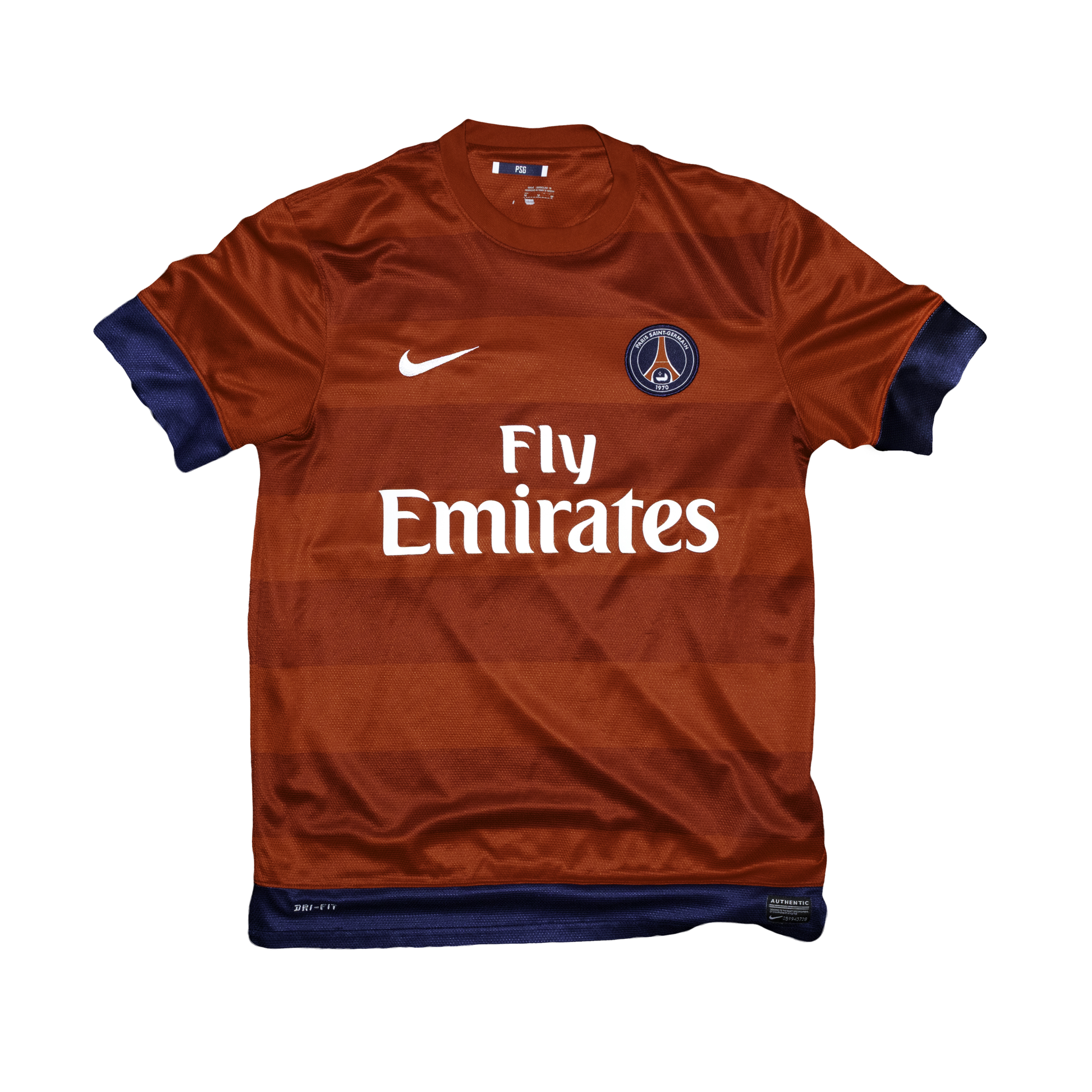 Maillot vintage PSG Paris extérieur 2012-2013 nike taille M