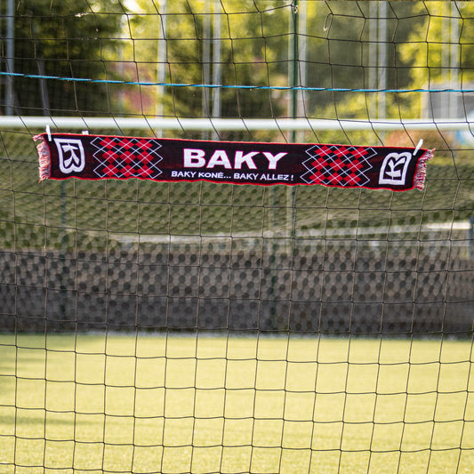 Écharpe d'occasion de l'OGC Nice "Baky Koné Baky Allez".