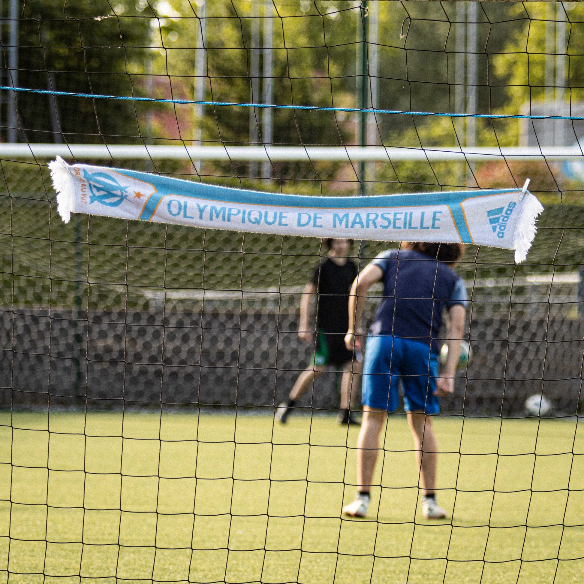 Écharpe d'occasion de l'Olympique de Marseille "Olympique de Marseille".