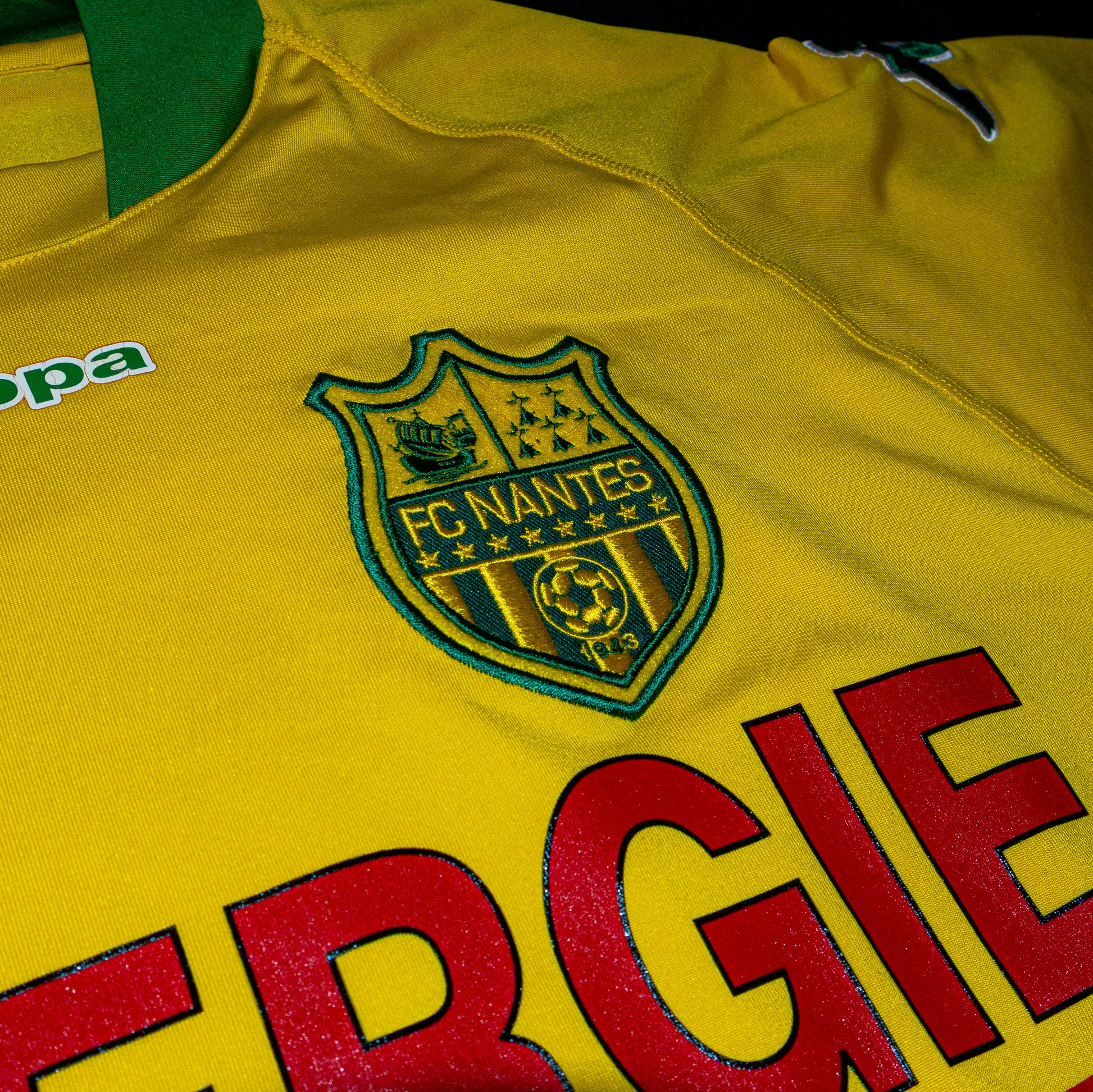 Maillot vintage domicile FC Nantes, saison 2008-2009