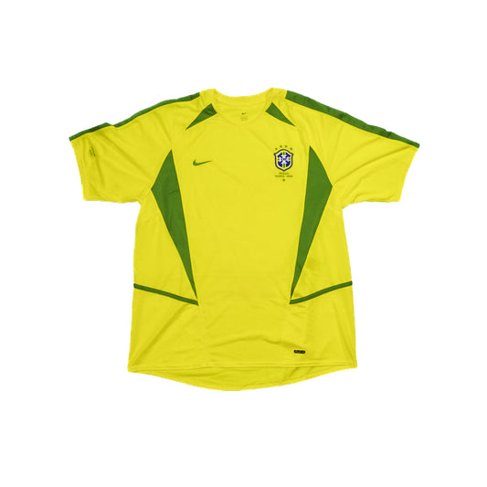 MAILLOT VINTAGE BRÉSIL 2002 ÉDITION PENTA, HOME, L