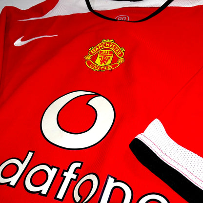 MAILLOT MANCHESTER UNITED 2004/05 DOMICILE NEVILLE #2 [L]