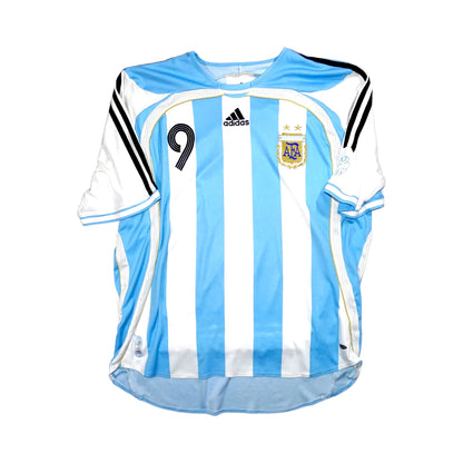 MAILLOT ARGENTINE 2006 DOMICILE CRESPO #9 [L]