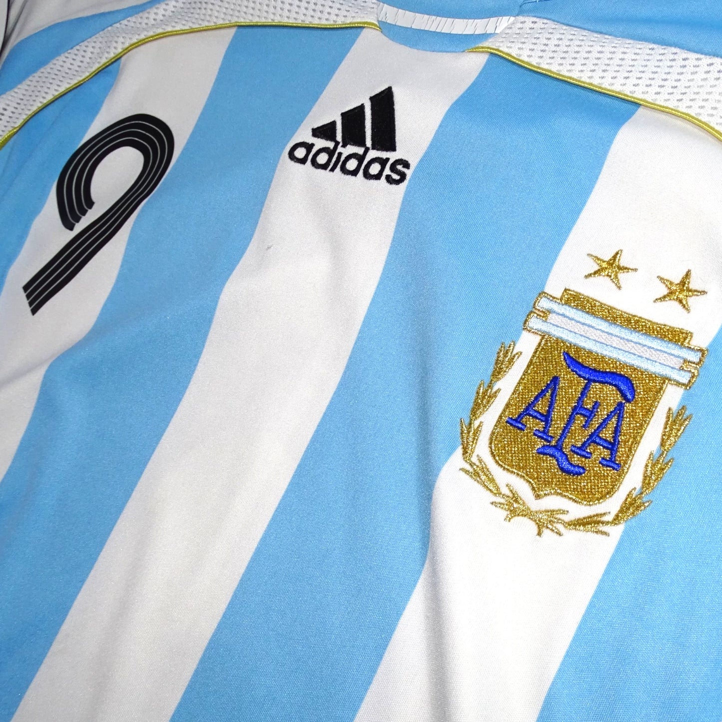 MAILLOT ARGENTINE 2006 DOMICILE CRESPO #9 [L]