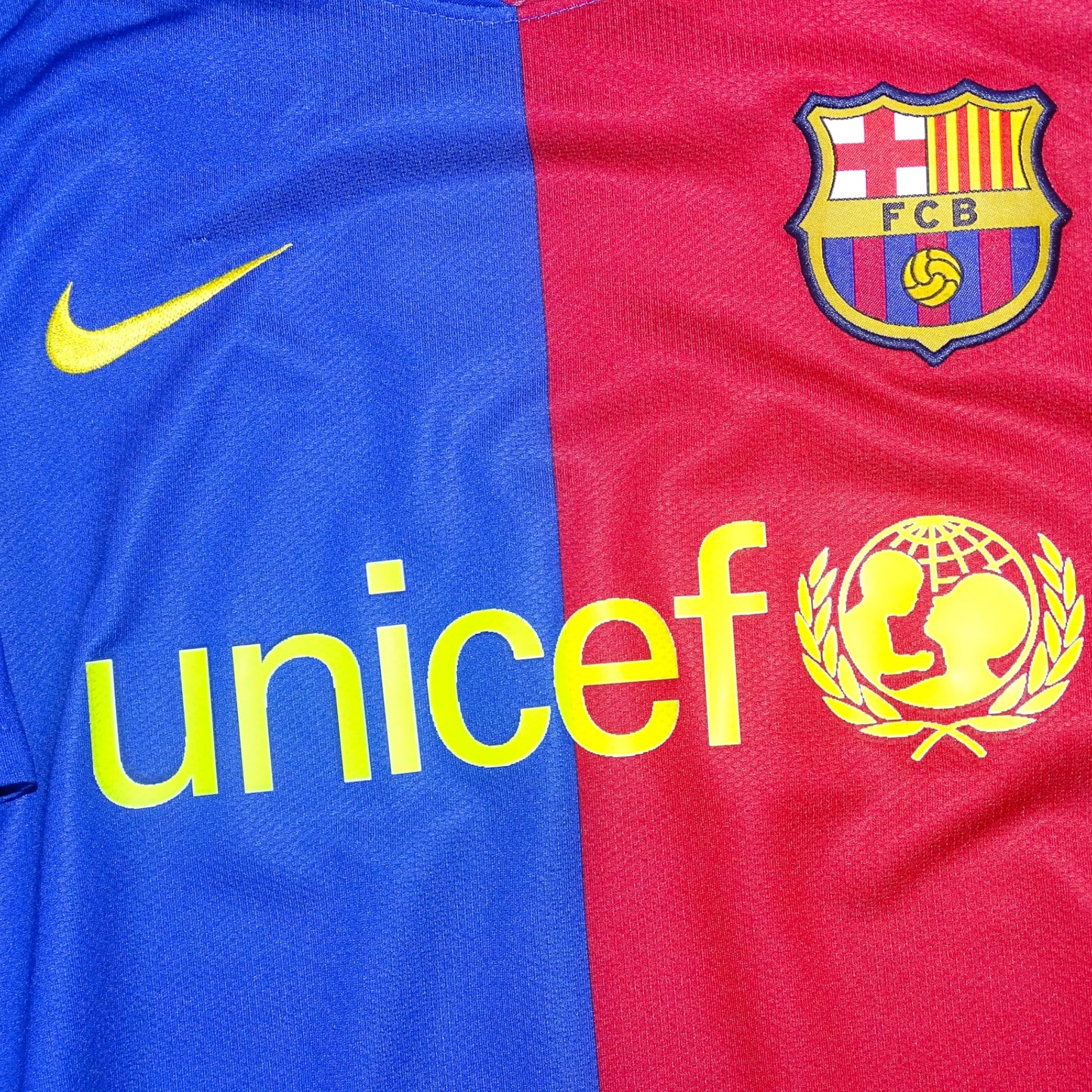MAILLOT FC BARCELONE 2008/09 DOMICILE MESSI #10 [L]