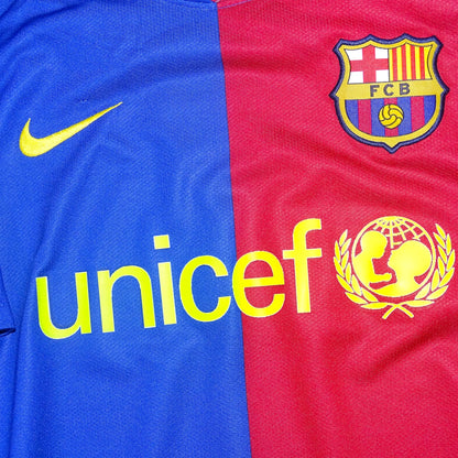 MAILLOT FC BARCELONE 2008/09 DOMICILE MESSI #10 [L]