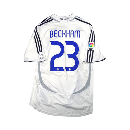 MAILLOT REAL MADRID 2006/07 DOMICILE BECKHAM #23 [L]