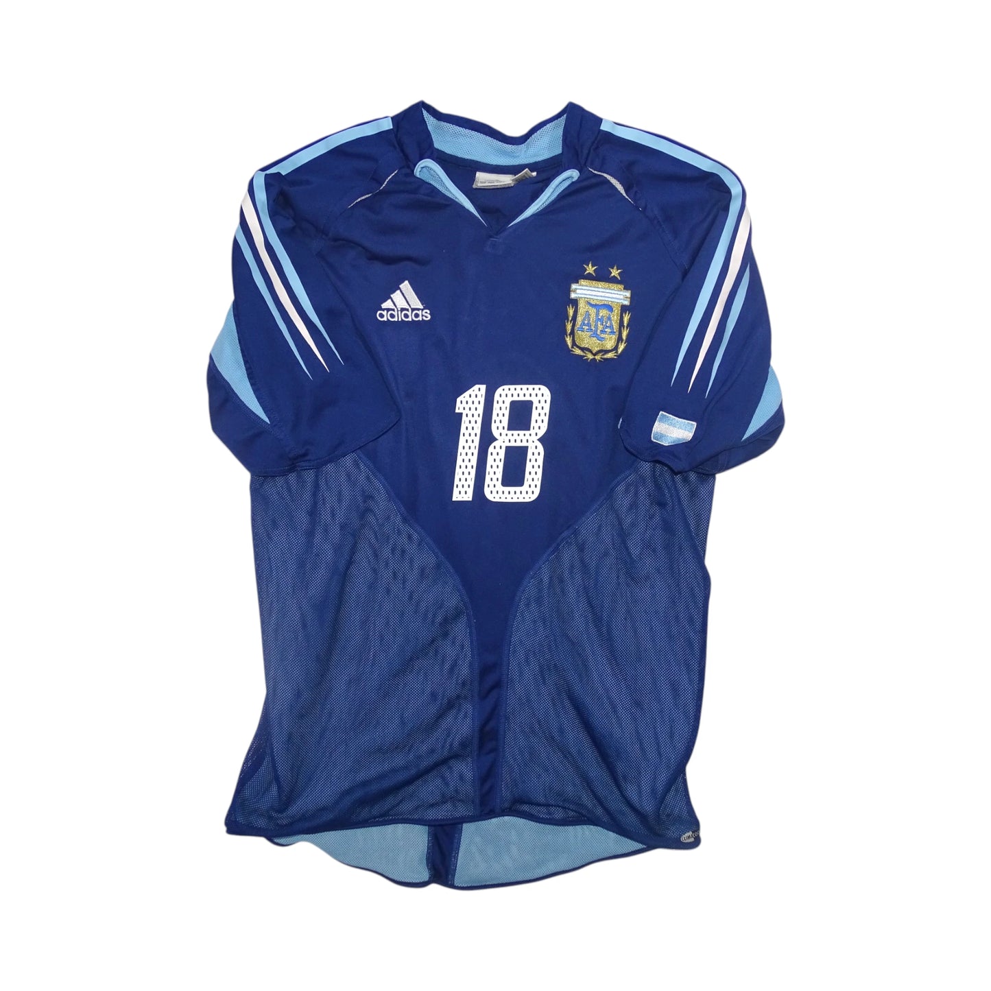 MAILLOT ARGENTINE 2004 EXTÉRIEUR MESSI #18 [M]