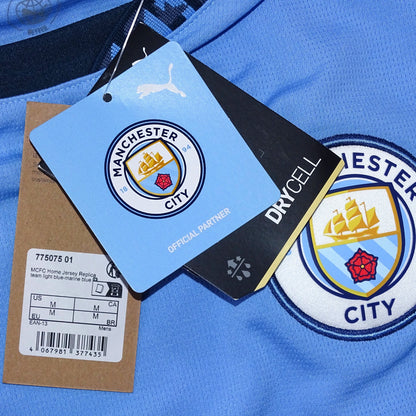 MAILLOT MANCHESTER CITY 2024/25 DOMICILE DE BRUYNE #17 [M] (BNWT)