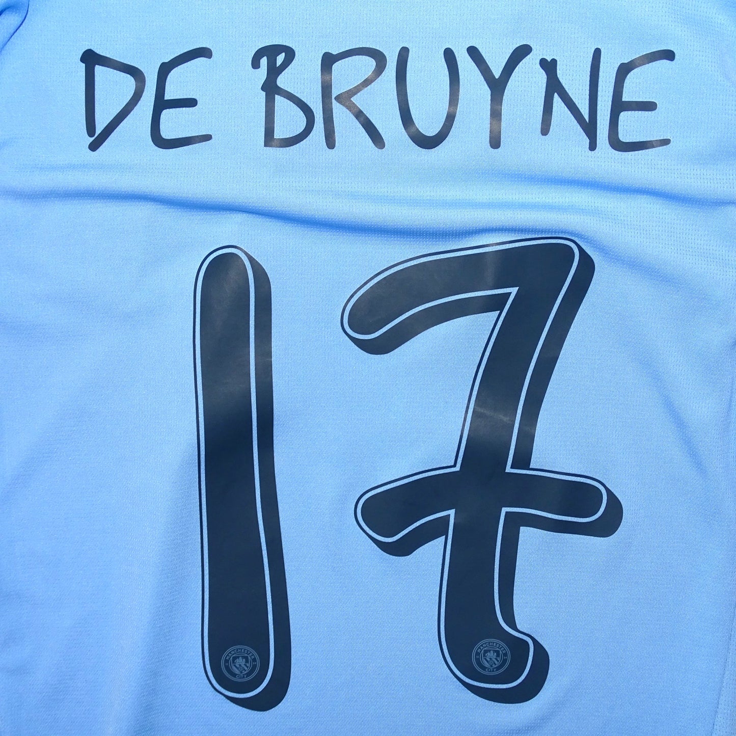 MAILLOT MANCHESTER CITY 2024/25 DOMICILE DE BRUYNE #17 [M] (BNWT)