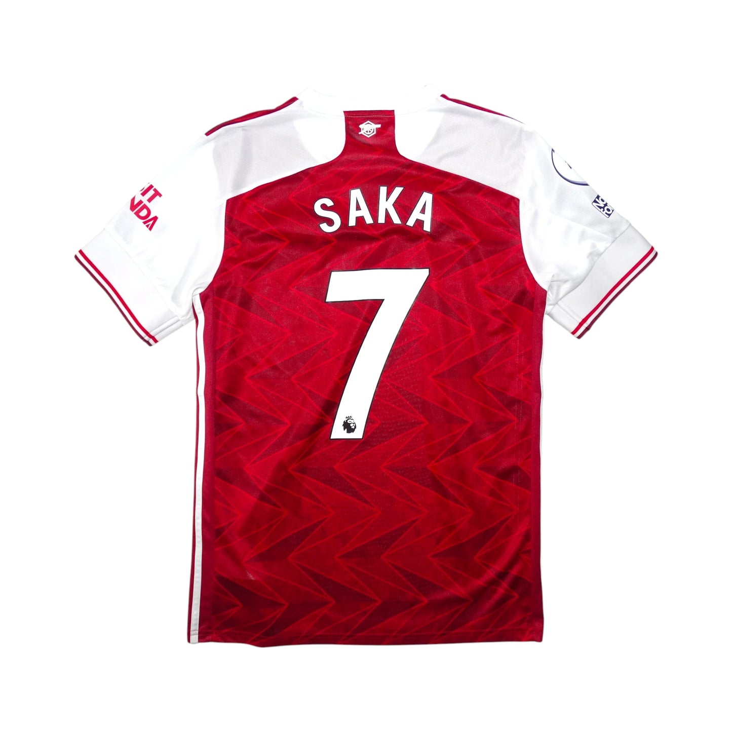 MAILLOT ARSENAL FC 2020/21 DOMICILE SAKA #7 [M]