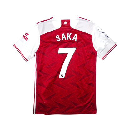 MAILLOT ARSENAL FC 2020/21 DOMICILE SAKA #7 [M]