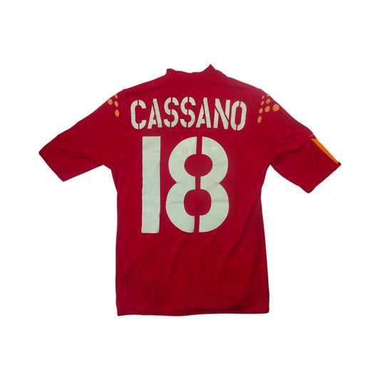 MAILLOT AS ROMA 2004/05 DOMICILE CASSANO #18 [S]