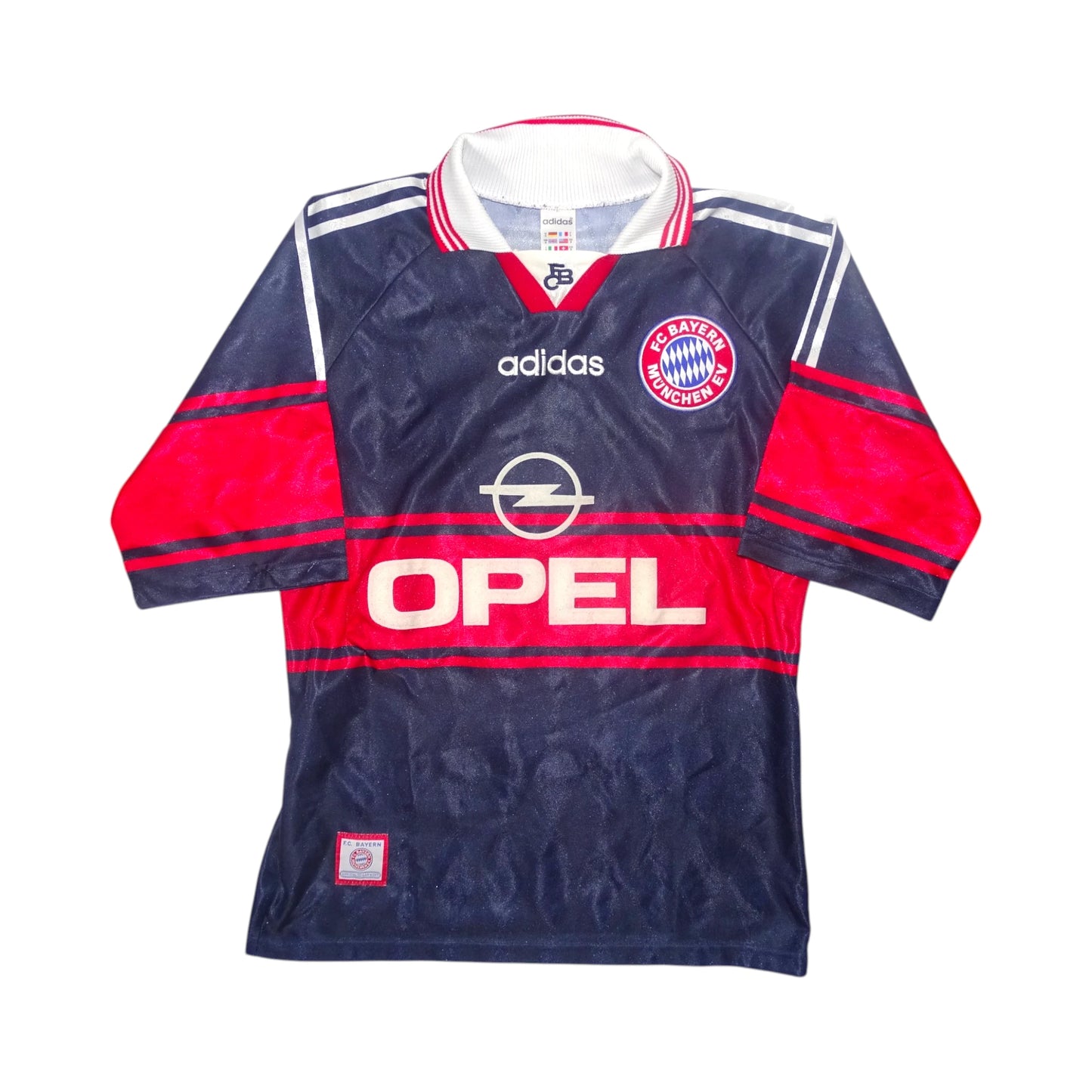 MAILLOT FC BAYERN MUNICH 1998/99 DOMICILE ELBER #9 [S]