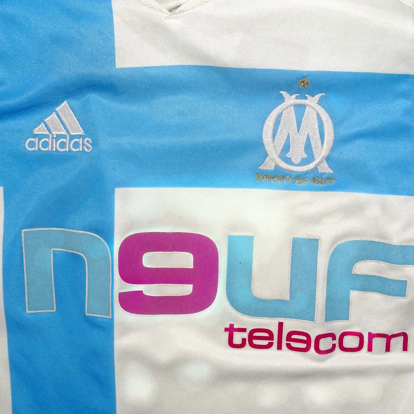 MAILLOT  OLYMPIQUE DE MARSEILLE 2004/05 DOMICILE ML LIZARAZU #3 [S]
