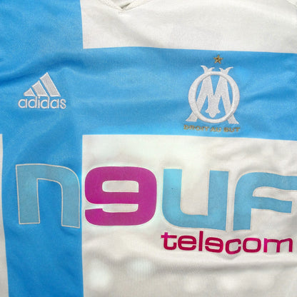 MAILLOT  OLYMPIQUE DE MARSEILLE 2004/05 DOMICILE ML LIZARAZU #3 [S]