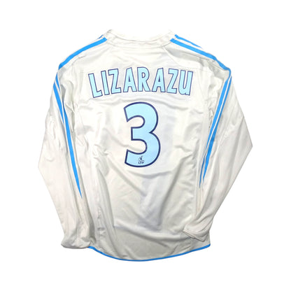 MAILLOT  OLYMPIQUE DE MARSEILLE 2004/05 DOMICILE ML LIZARAZU #3 [S]
