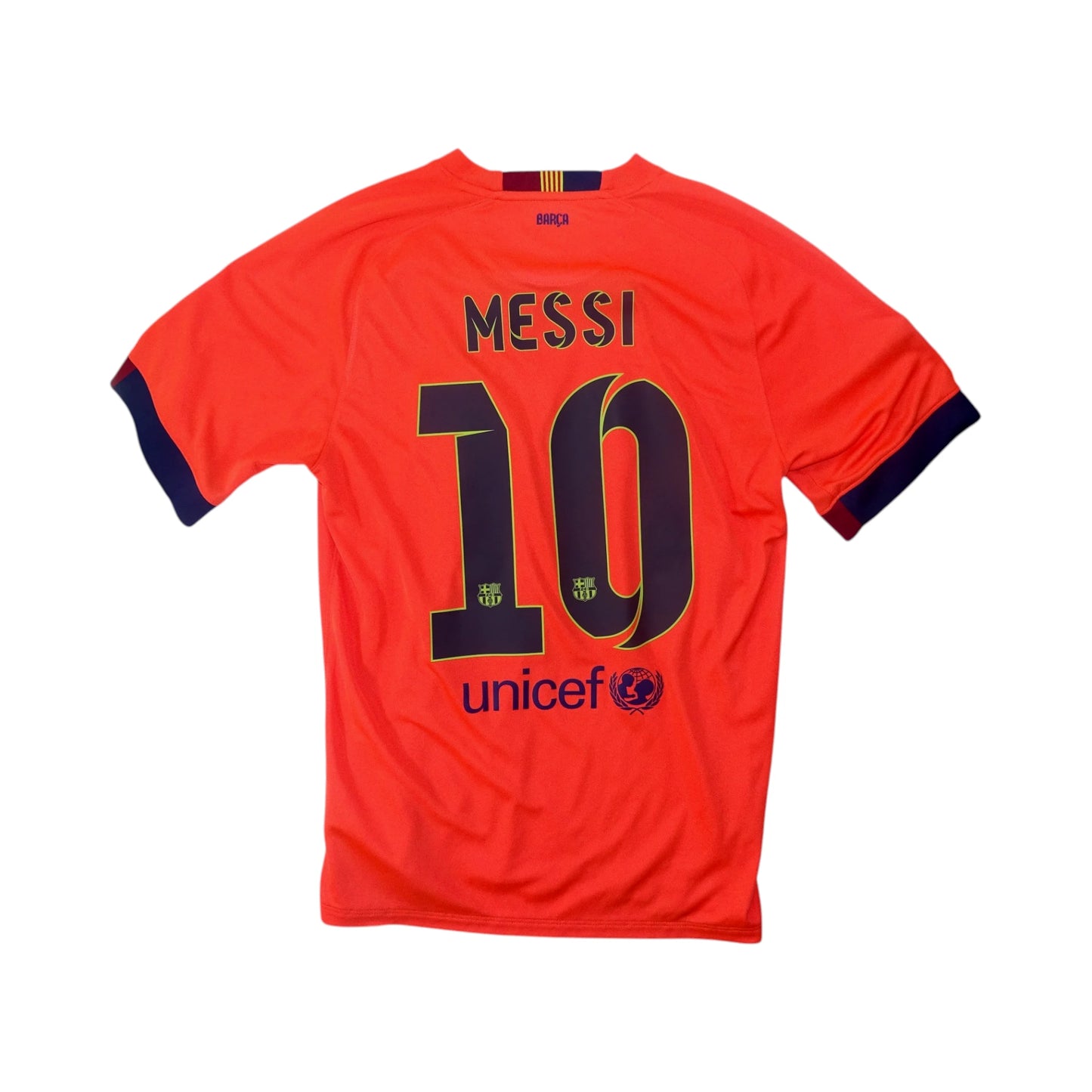 MAILLOT FC BARCELONE 2014/15 EXTÉRIEUR MESSI #10 [M]