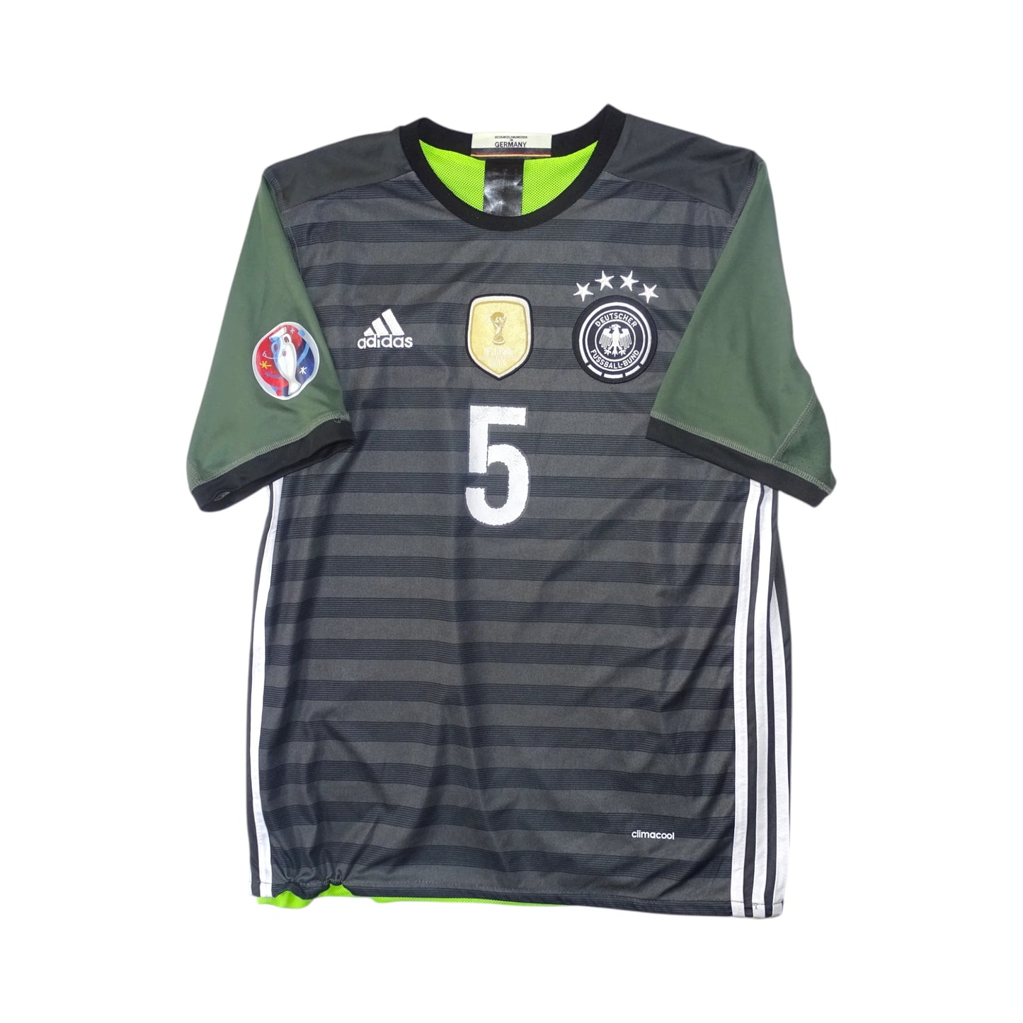 MAILLOT ALLEMAGNE 2016 EXTÉRIEUR HUMMELS #5 [M]