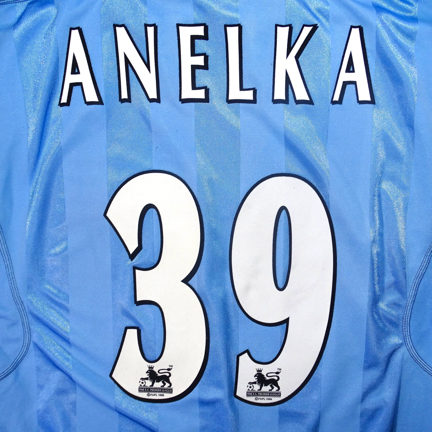 MAILLOT MANCHESTER CITY 2003/04 DOMICILE ANELKA #39 [L]