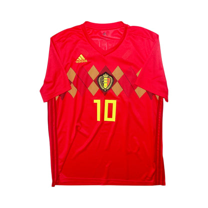 MAILLOT BELGIQUE 2018 DOMICILE E.HAZARD #10 [XL]