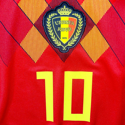MAILLOT BELGIQUE 2018 DOMICILE E.HAZARD #10 [XL]