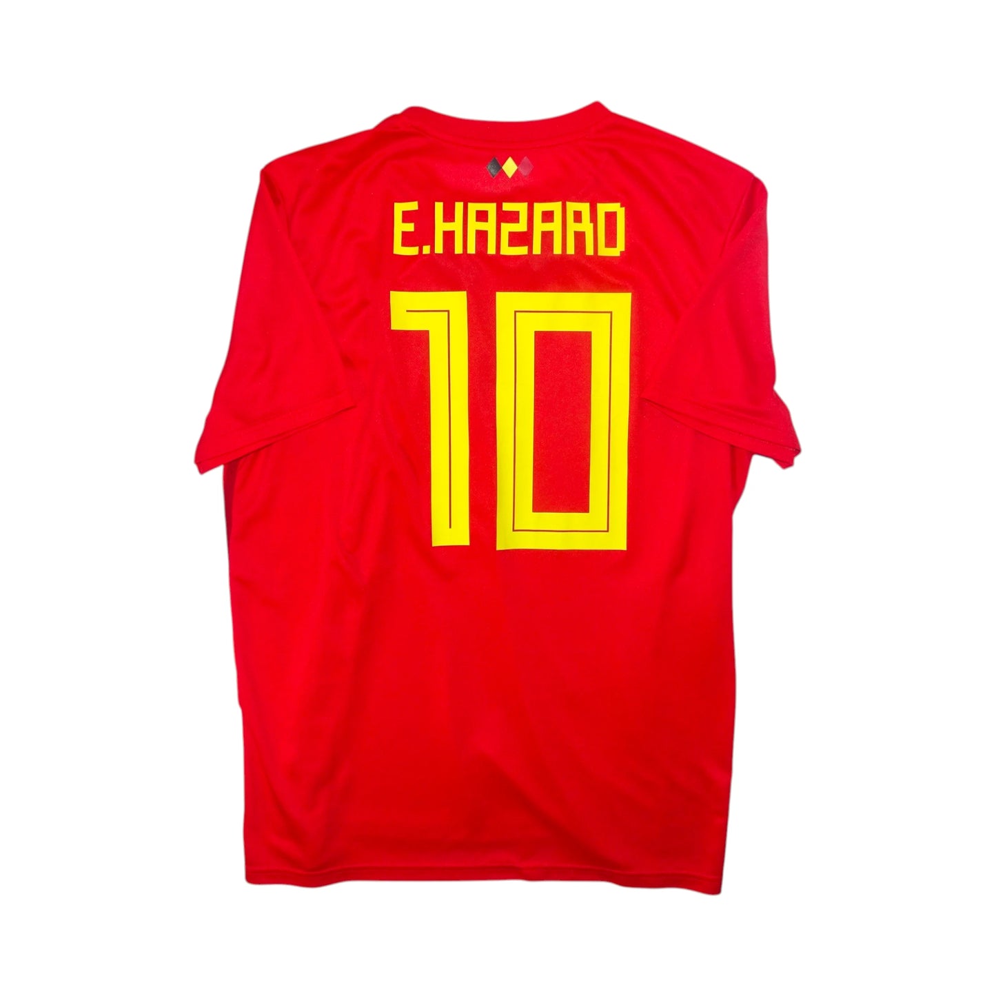 MAILLOT BELGIQUE 2018 DOMICILE E.HAZARD #10 [XL]