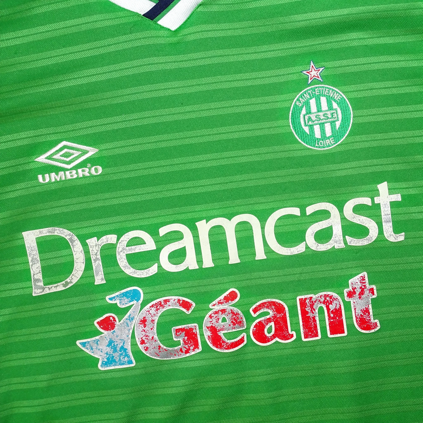 MAILLOT AS SAINT-ÉTIENNE 2000/01 DOMICILE ALOISIO #12 [XL]