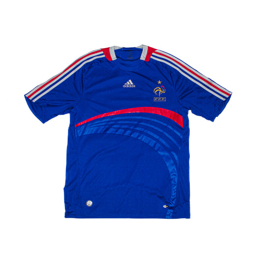 Maillot vintage Équipe de France domicile 2008 Adidas Taille L 