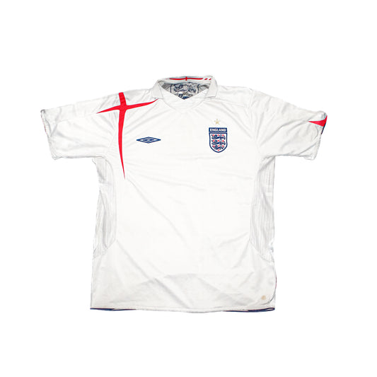 Maillot vintage Angleterre Domicile Coupe Du Monde 2006 Umbro Taille XL