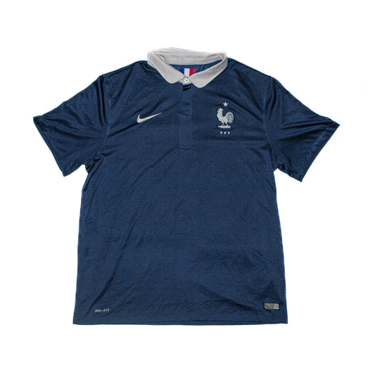Maillot rétro Équipe de France domicile 2014 Nike Taille XL 