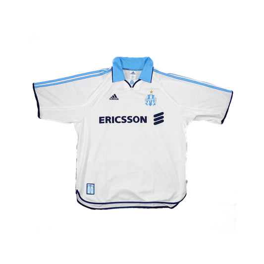 MAILLOT VINTAGE OLYMPIQUE DE MARSEILLE 1999-2000, HOME, XL