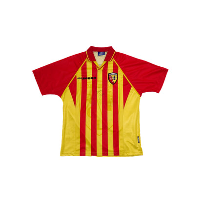 MAILLOT RACING CLUB DE LENS 1998/99 DOMICILE VAIRELLES #11 [L] (SIGNÉ)
