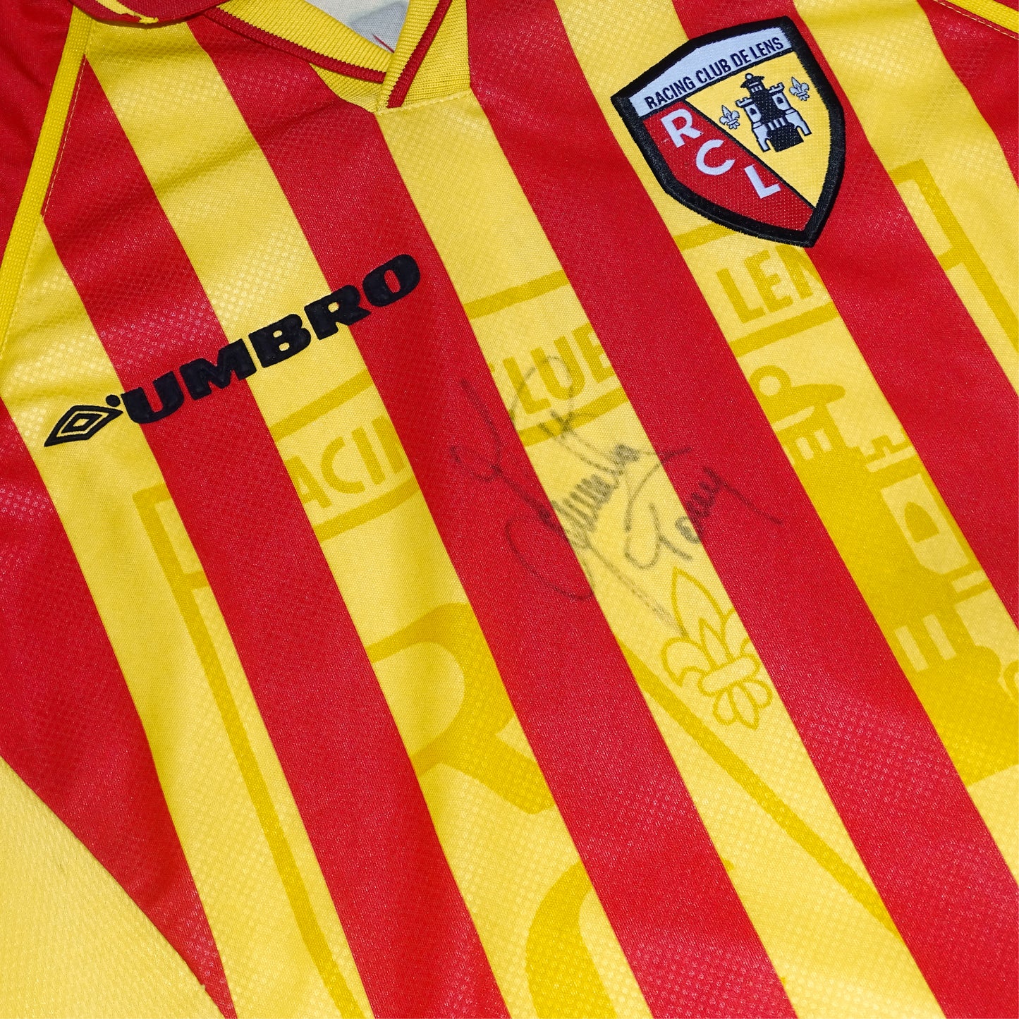 MAILLOT VINTAGE RACING CLUB DE LENS, 1998-1999, HOME, VAIRELLES #11, L