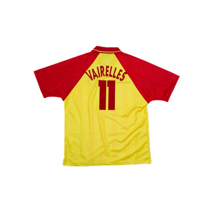 MAILLOT RACING CLUB DE LENS 1998/99 DOMICILE VAIRELLES #11 [L] (SIGNÉ)