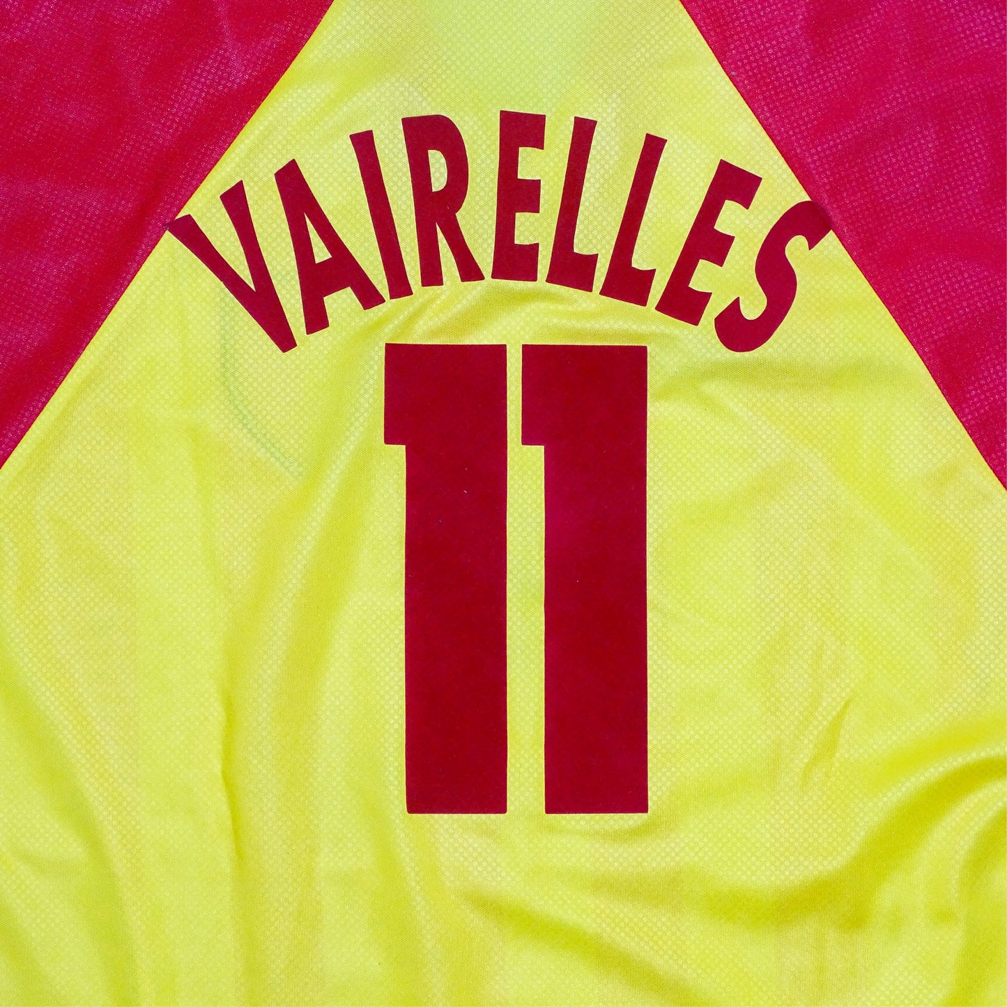 MAILLOT VINTAGE RACING CLUB DE LENS, 1998-1999, HOME, VAIRELLES #11, L