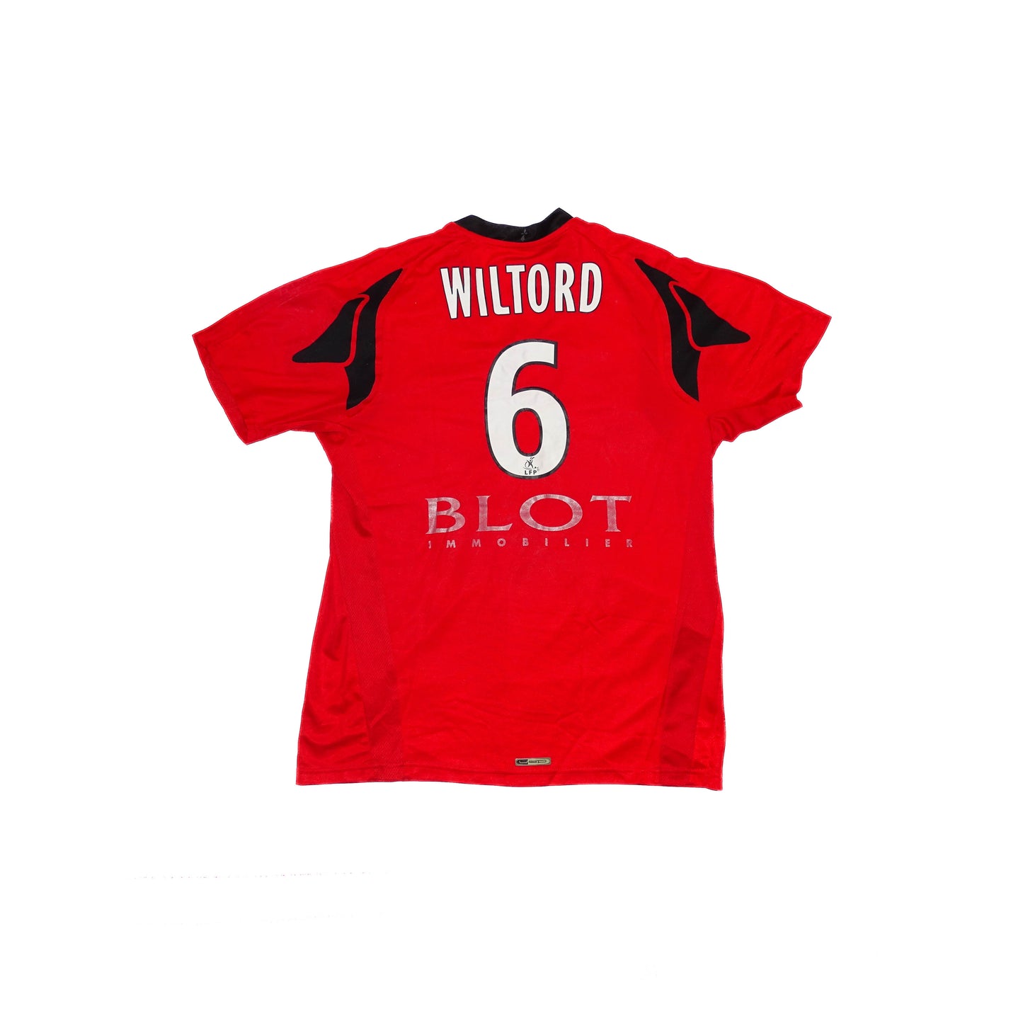 MAILLOT VINTAGE STADE RENNAIS, 2007-2008, HOME, WILTORD #6, M