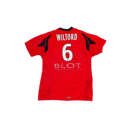 MAILLOT VINTAGE STADE RENNAIS, 2007-2008, HOME, WILTORD #6, M