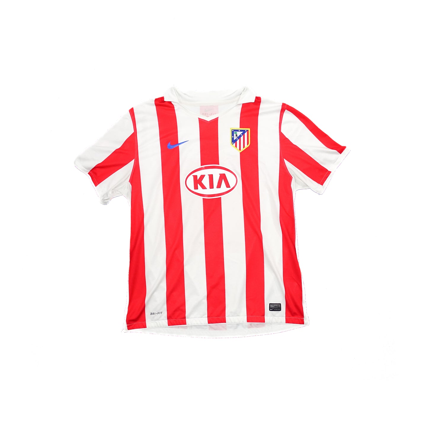 MAILLOT VINTAGE ATLETICO MADRID 2010-2011, HOME, KUN AGUERO #10, XL